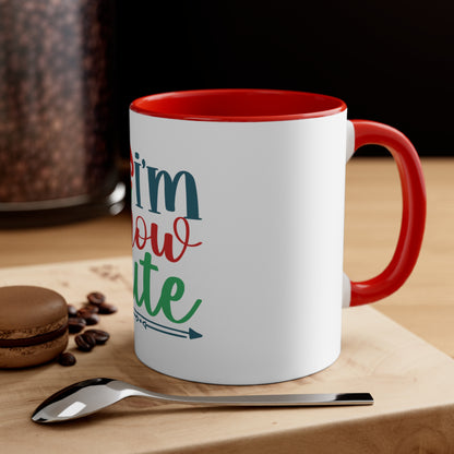 I'm Snow Cute Two Tone Mug