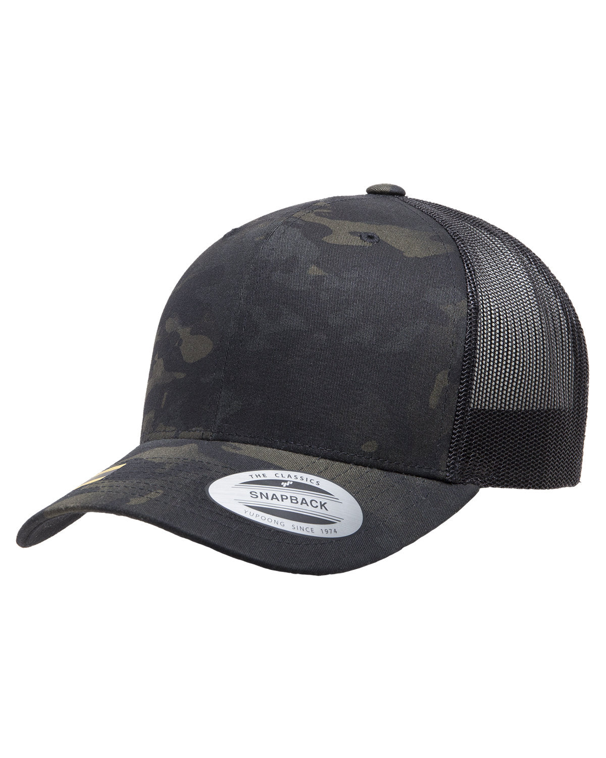 6606MC - YP Classics® Retro Trucker Multicam® Snapback