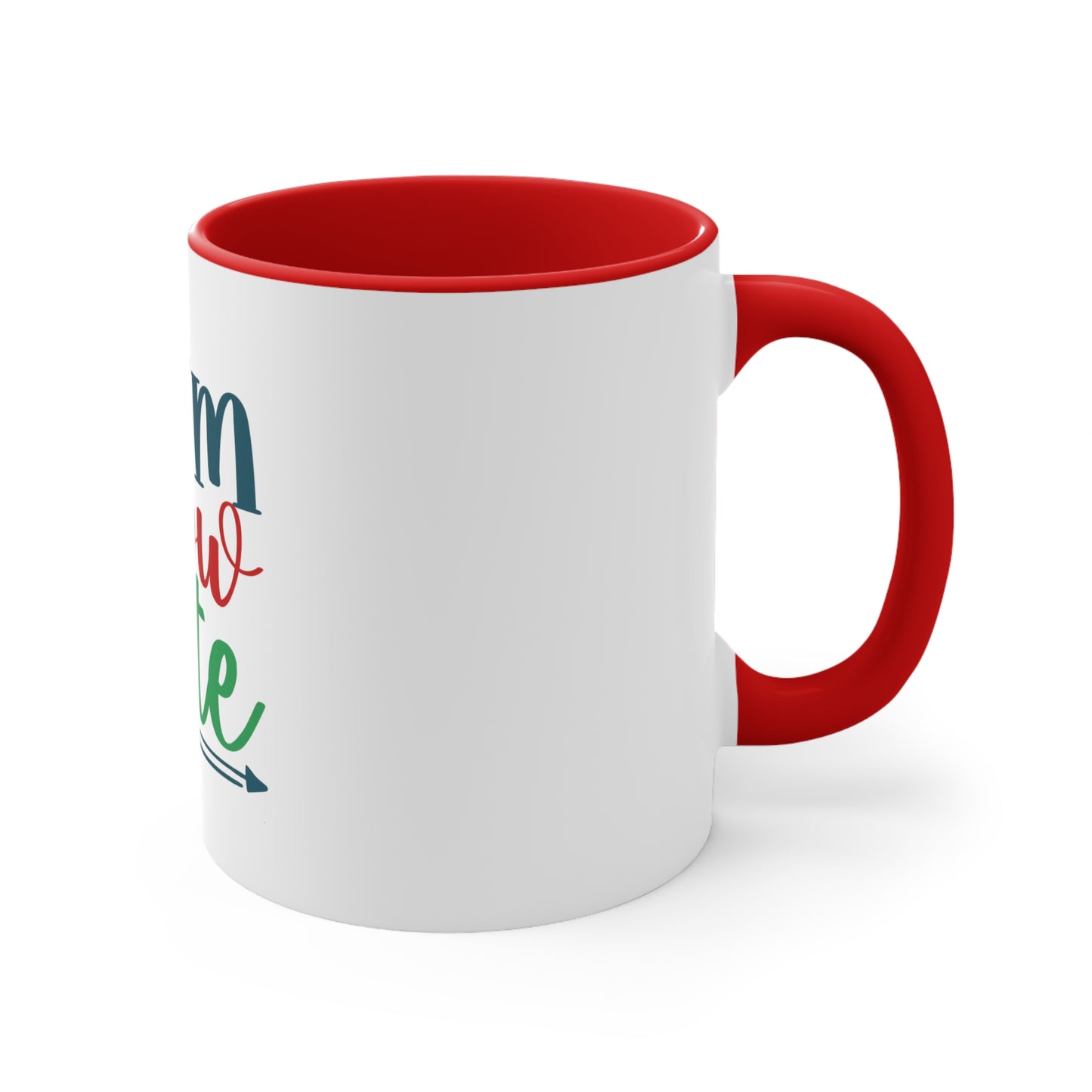 I'm Snow Cute Two Tone Mug