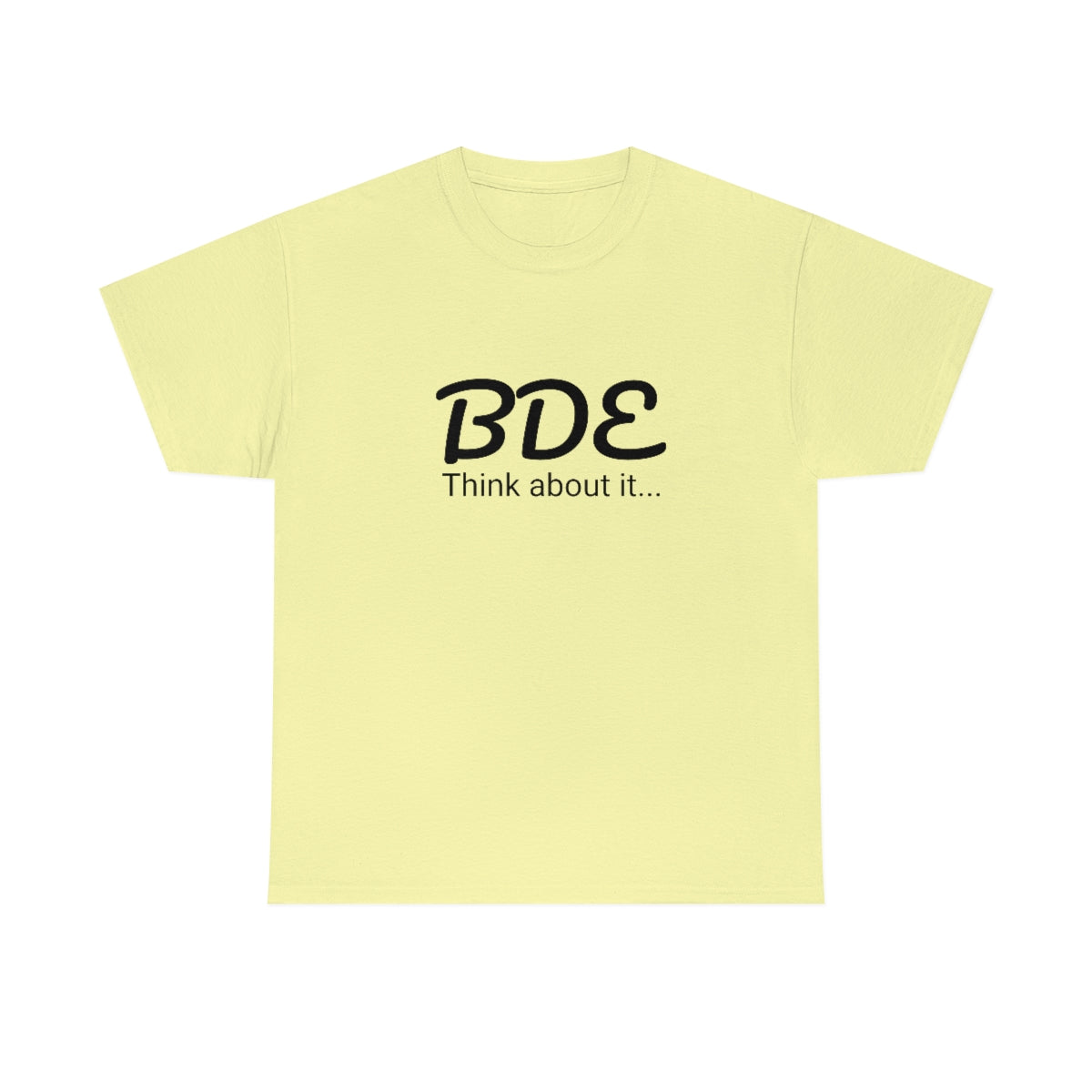 BDE Unisex Cotton Tee