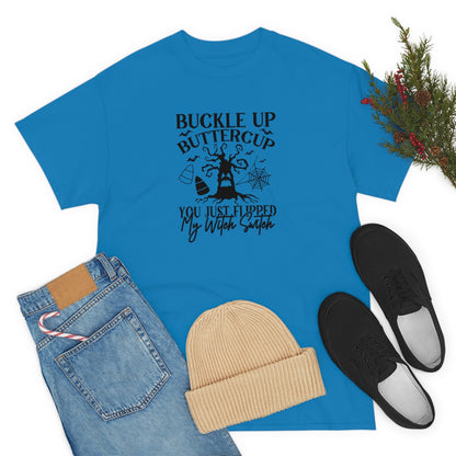 Buckle Up Witch Switch T-Shirt