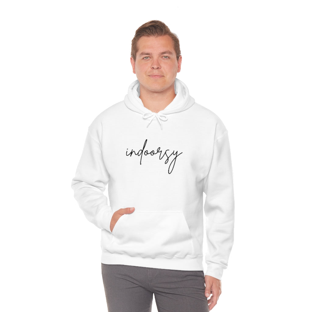 "Indoorsy" Hooded Sweatshirt