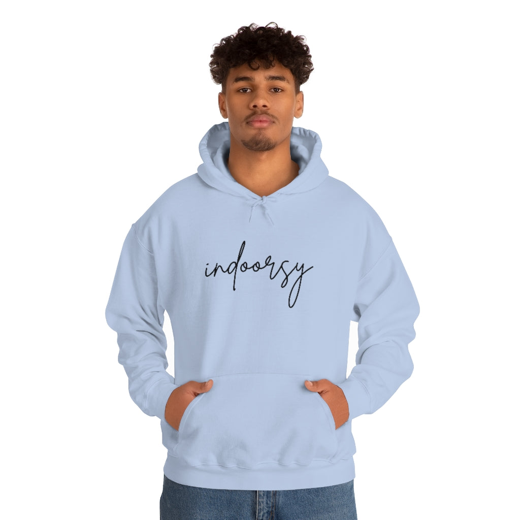 "Indoorsy" Hooded Sweatshirt