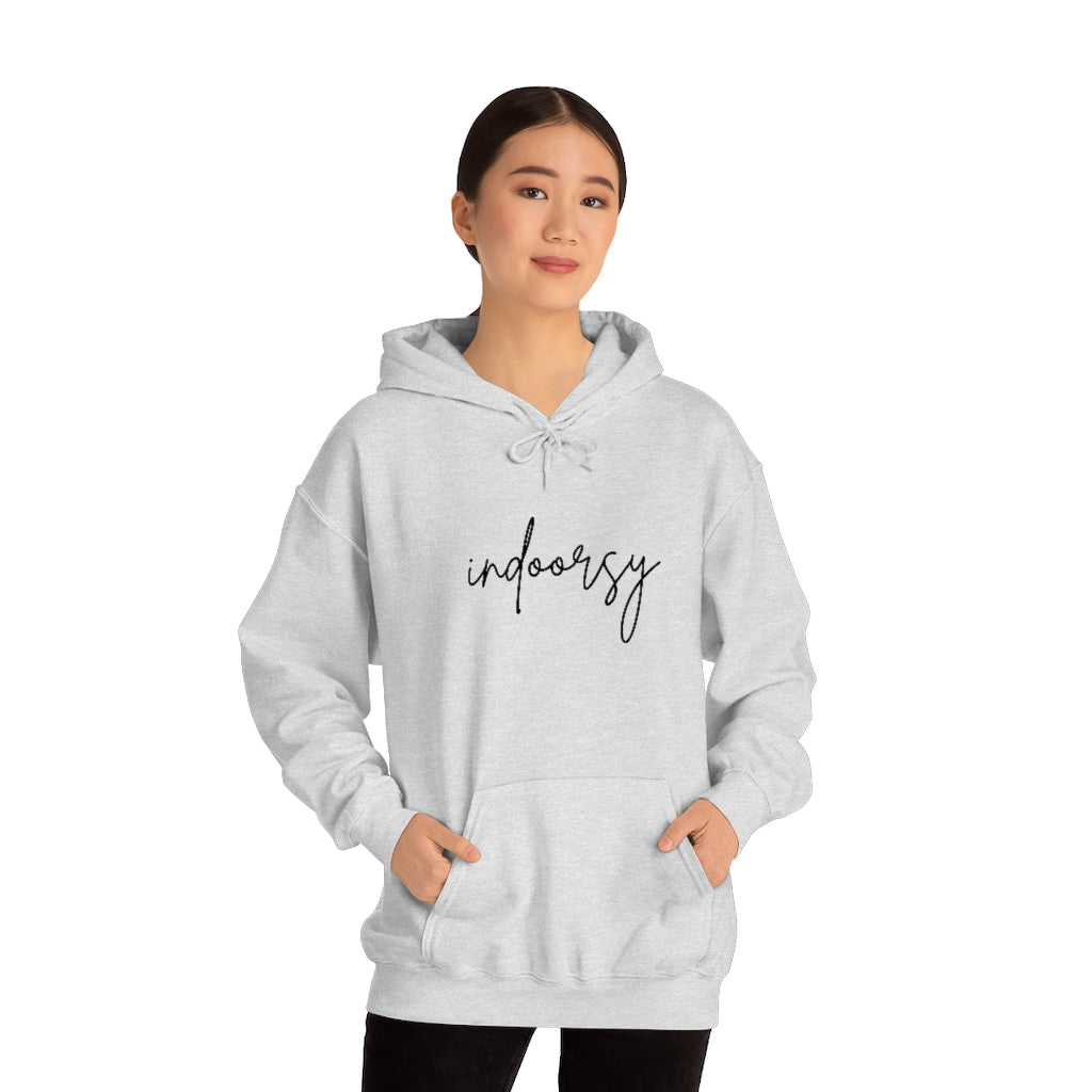 "Indoorsy" Hooded Sweatshirt