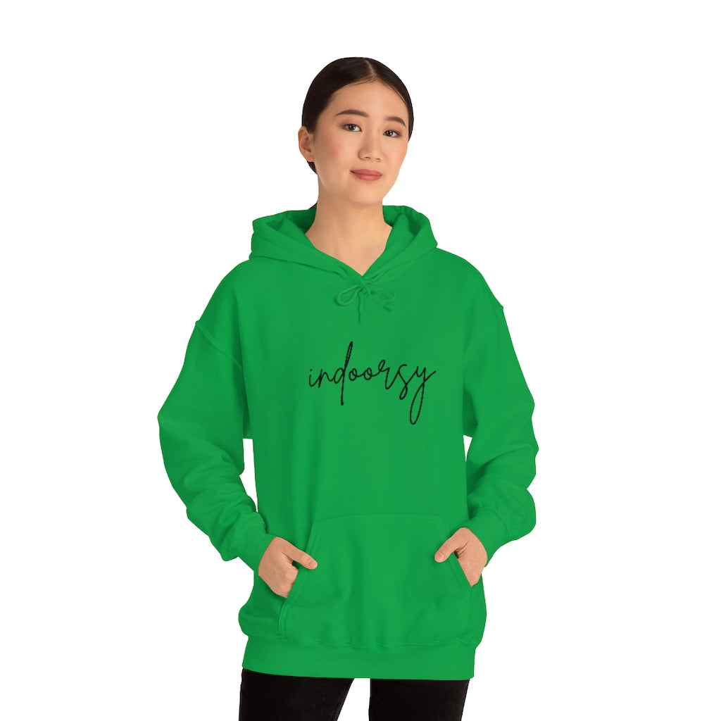 "Indoorsy" Hooded Sweatshirt