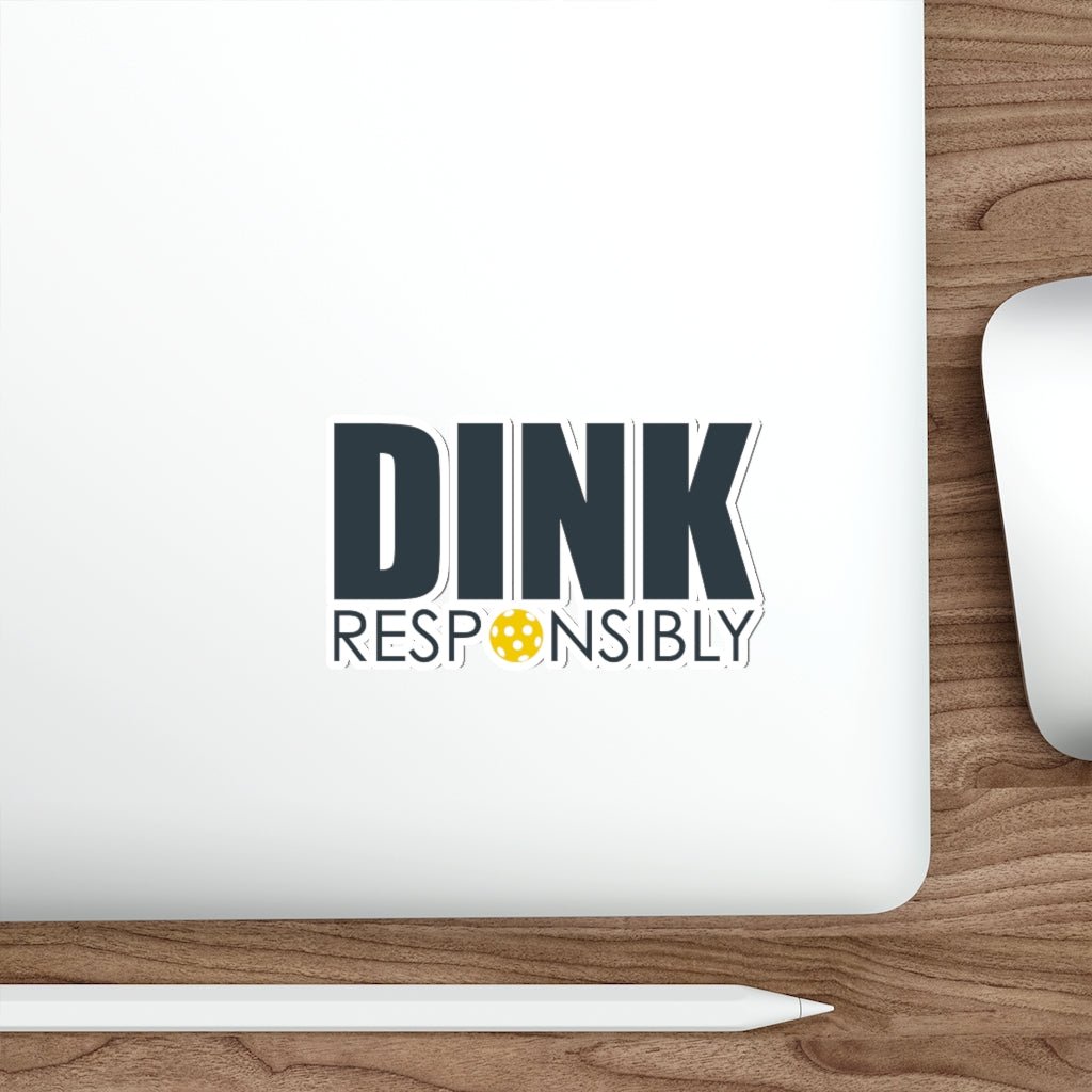 Dink Responsibly Stickers