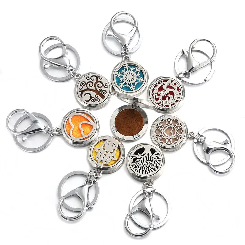 Stylish Aromatherapy Keychain diffusers