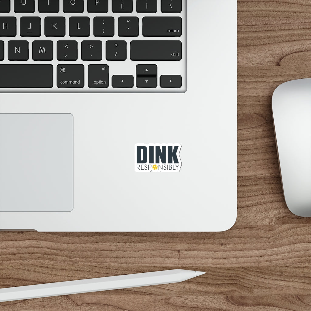 Dink Responsibly Stickers