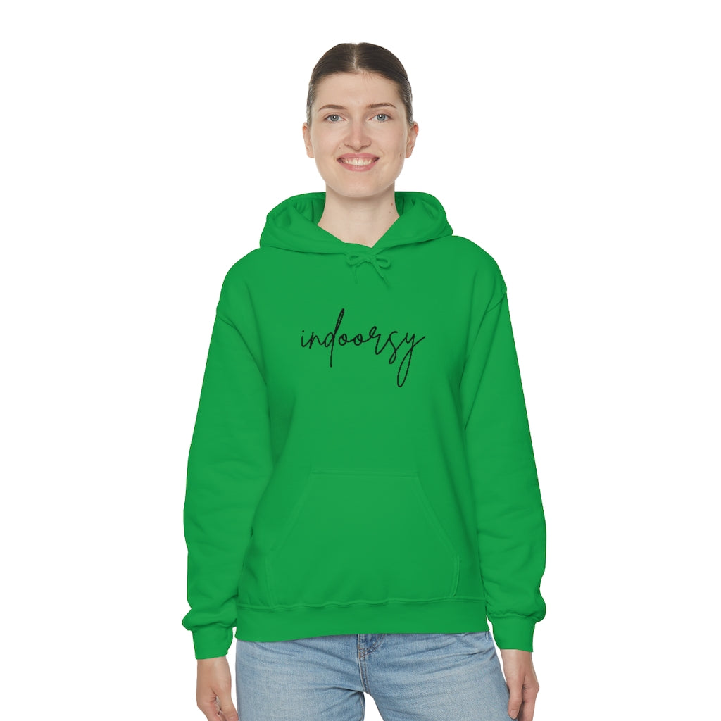 "Indoorsy" Hooded Sweatshirt