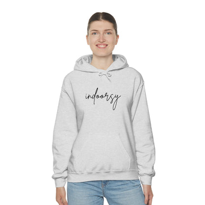 "Indoorsy" Hooded Sweatshirt