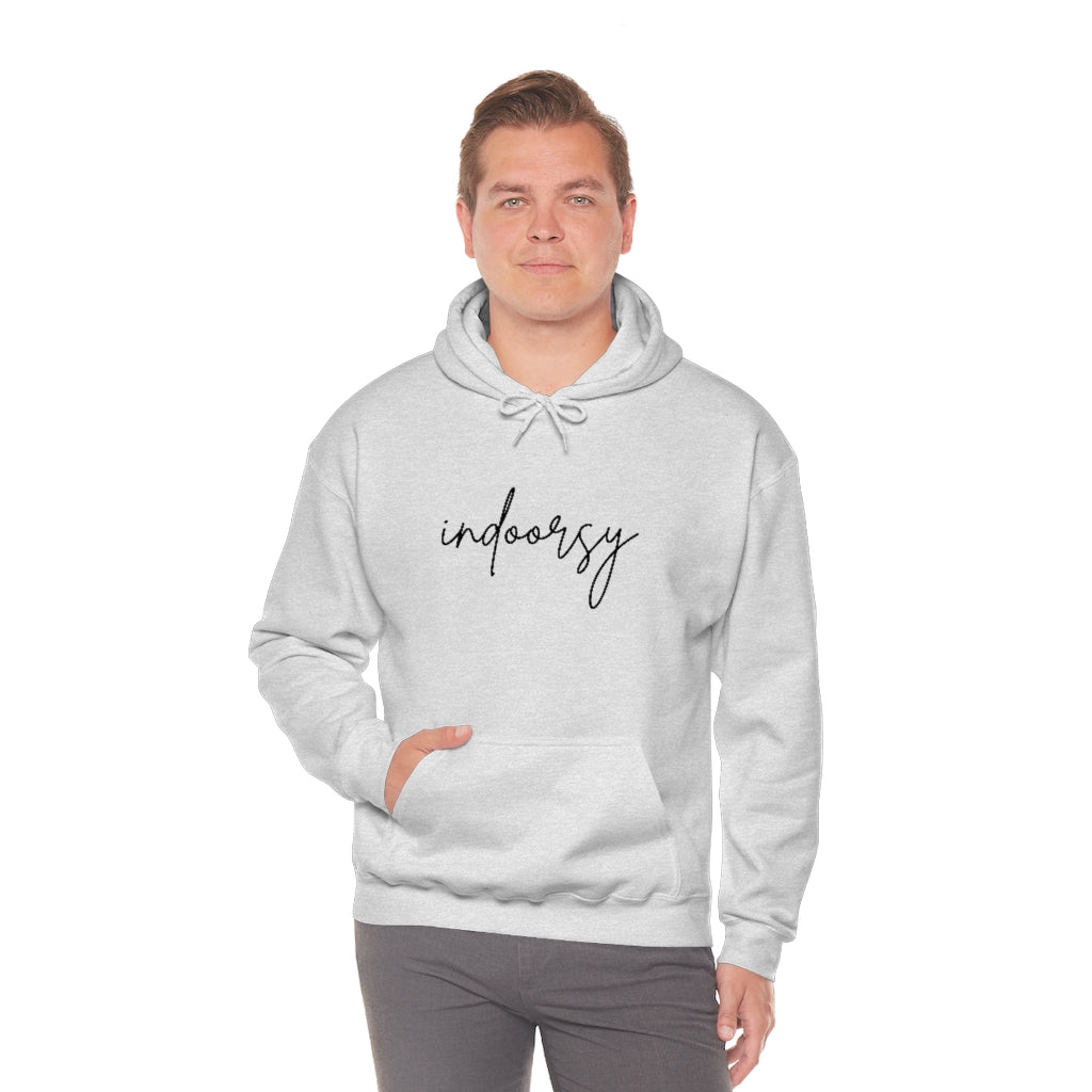 "Indoorsy" Hooded Sweatshirt