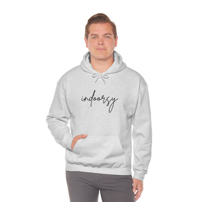 "Indoorsy" Hooded Sweatshirt