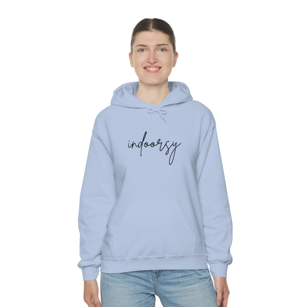 "Indoorsy" Hooded Sweatshirt