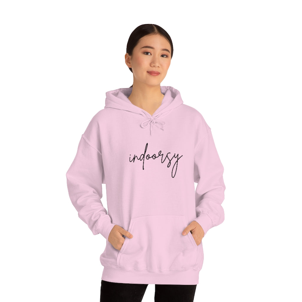 "Indoorsy" Hooded Sweatshirt