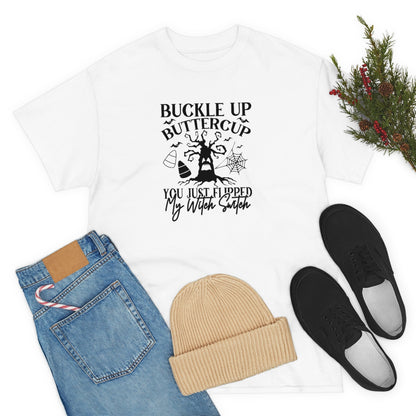 Buckle Up Witch Switch T-Shirt