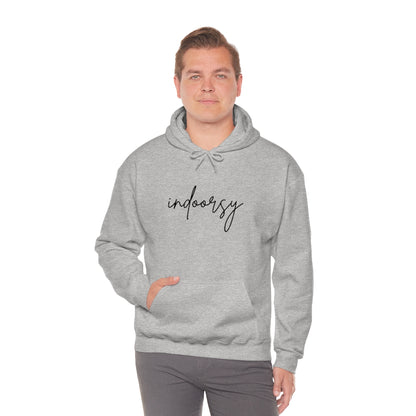 "Indoorsy" Hooded Sweatshirt