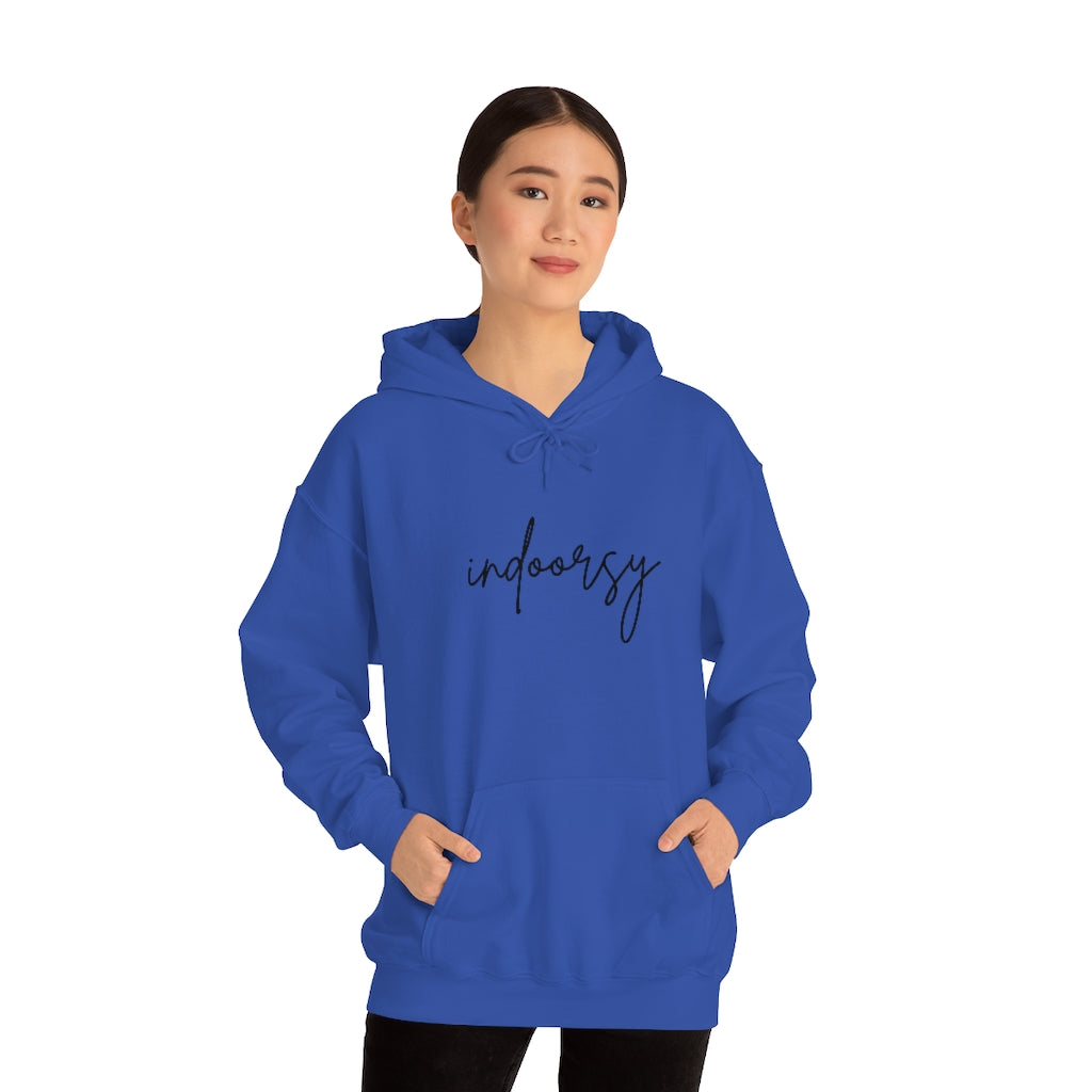 "Indoorsy" Hooded Sweatshirt