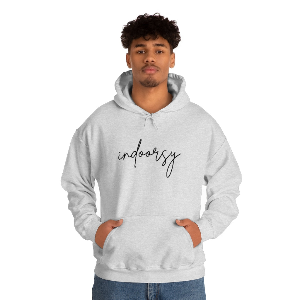 "Indoorsy" Hooded Sweatshirt