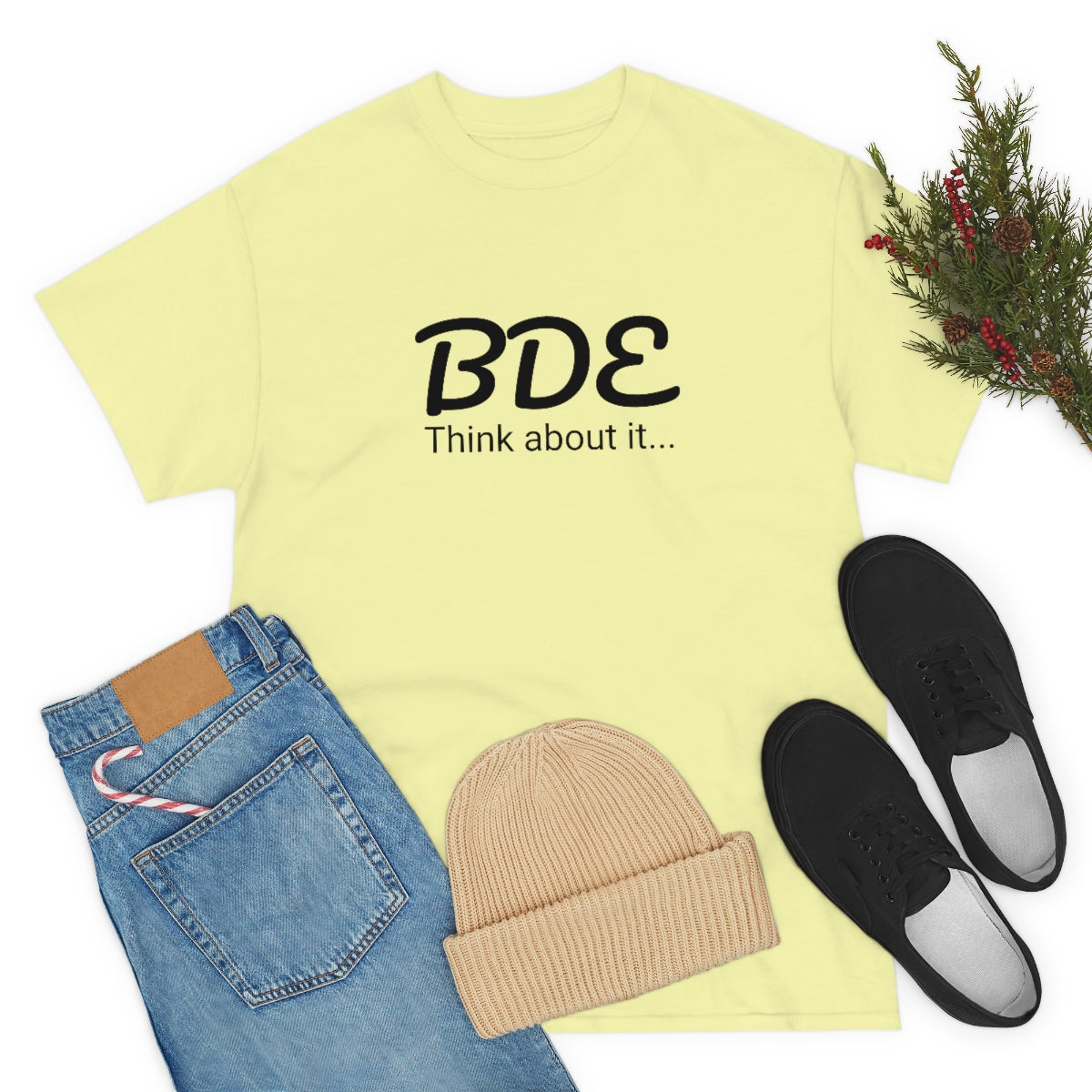 BDE Unisex Cotton Tee