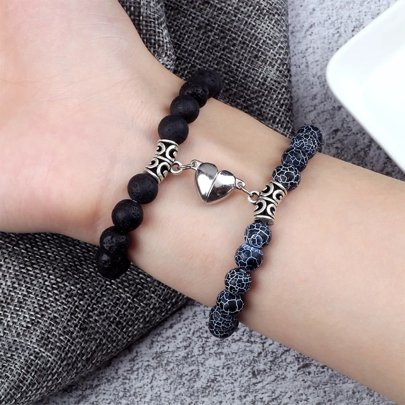 Magnetic Matching Bracelets. Pinky Promise Couples Bracelet. -  Norway