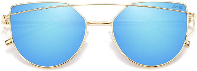 Cat Eye Wire Sunglasses Women