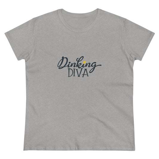 Dinking Diva Ladies T-Shirt