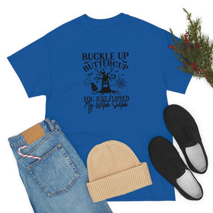 Buckle Up Witch Switch T-Shirt