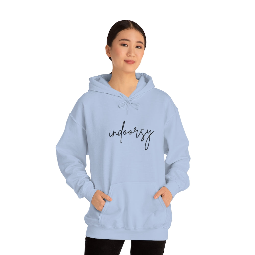 "Indoorsy" Hooded Sweatshirt