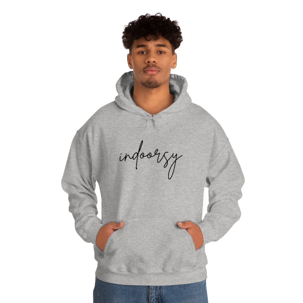 "Indoorsy" Hooded Sweatshirt