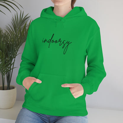 "Indoorsy" Hooded Sweatshirt