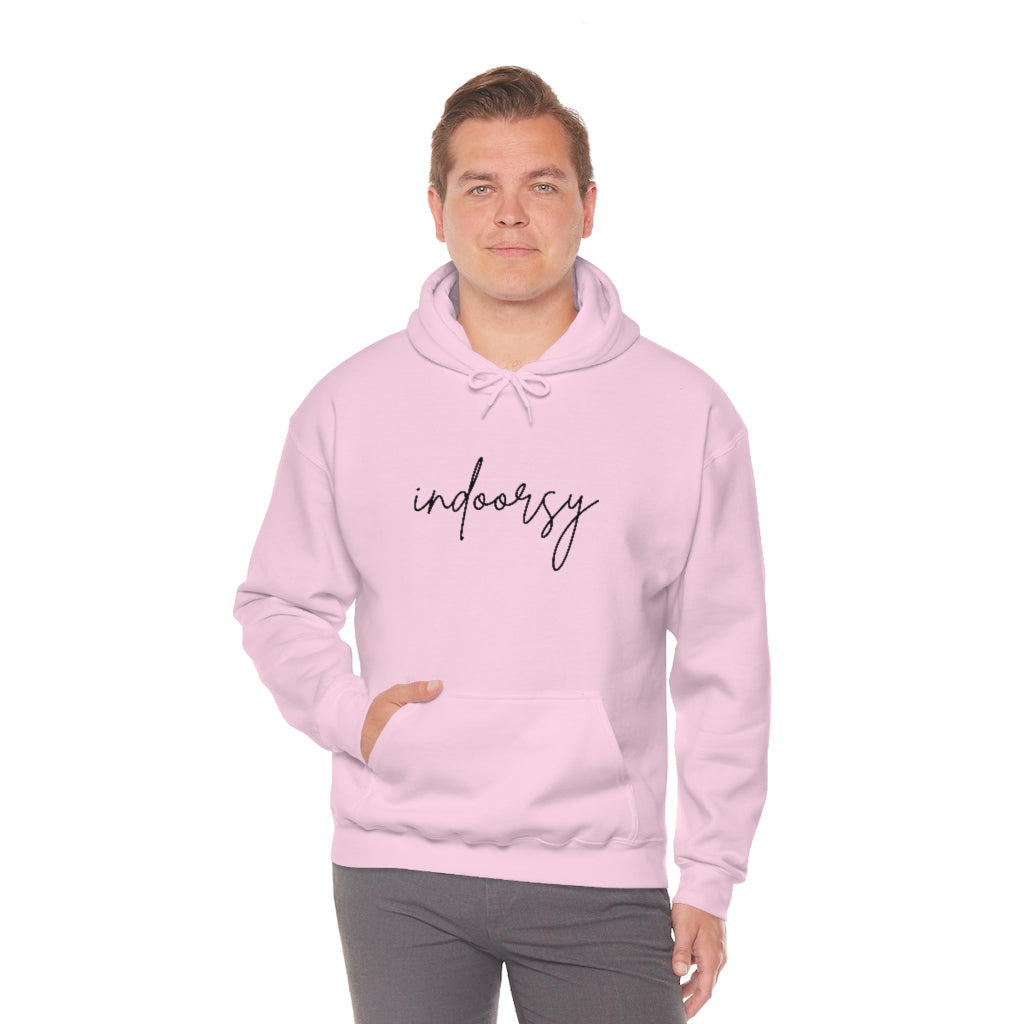 "Indoorsy" Hooded Sweatshirt