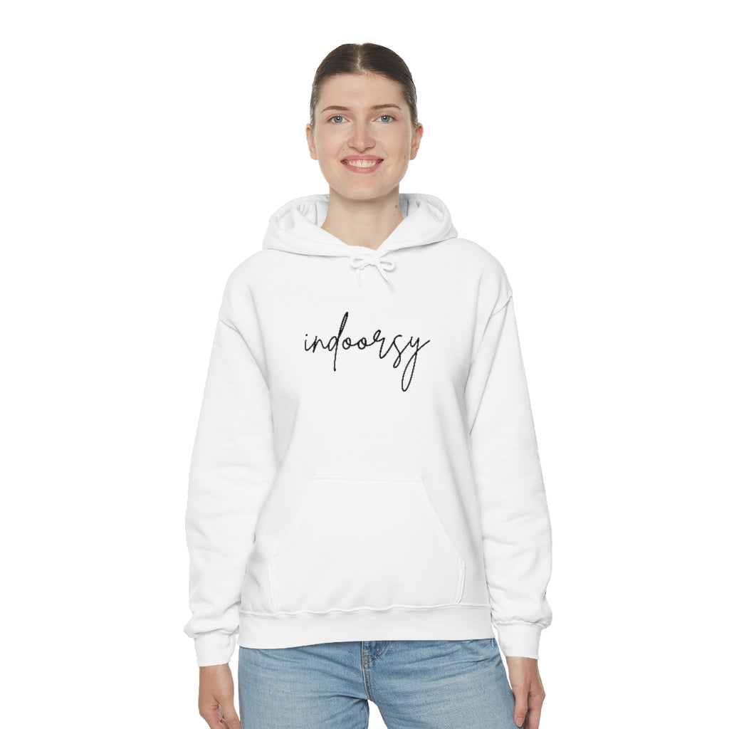 "Indoorsy" Hooded Sweatshirt