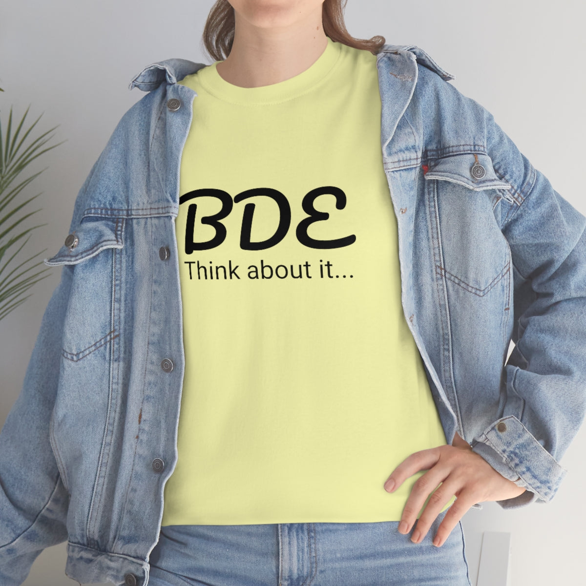 BDE Unisex Cotton Tee