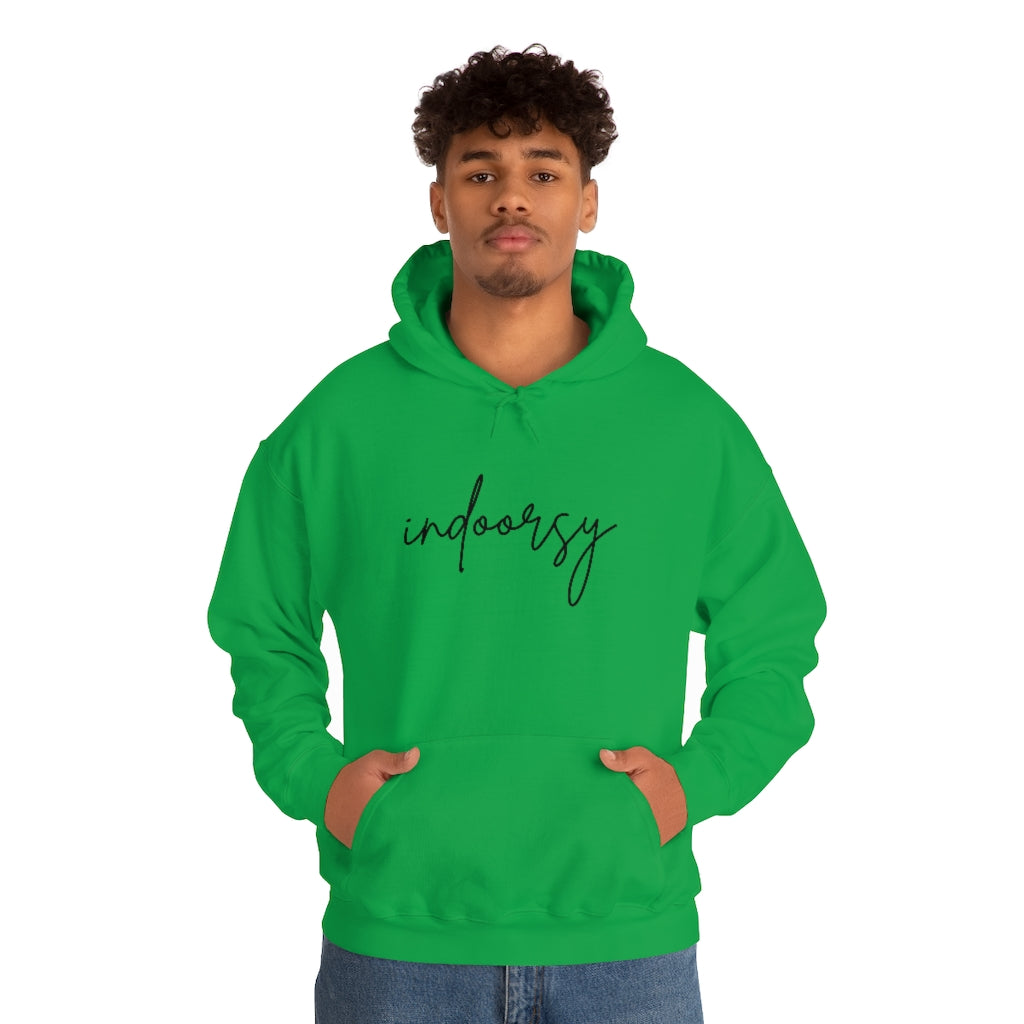 "Indoorsy" Hooded Sweatshirt