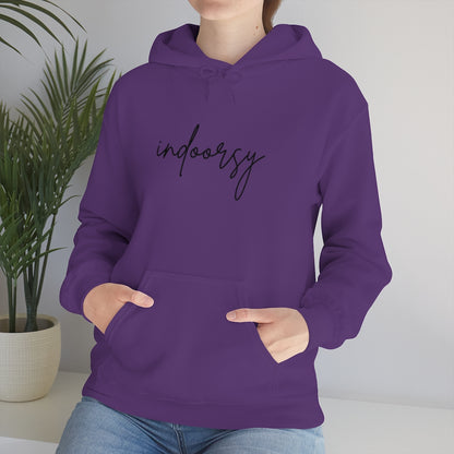 "Indoorsy" Hooded Sweatshirt