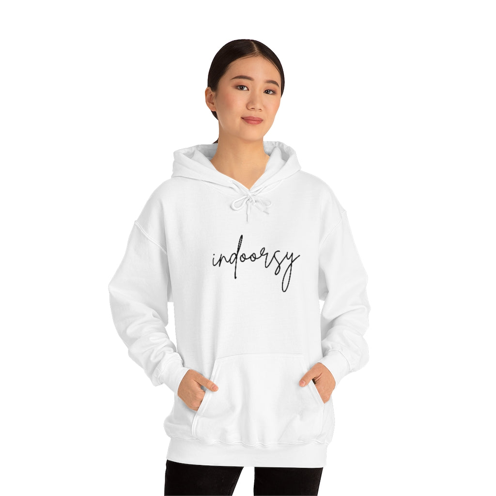 "Indoorsy" Hooded Sweatshirt