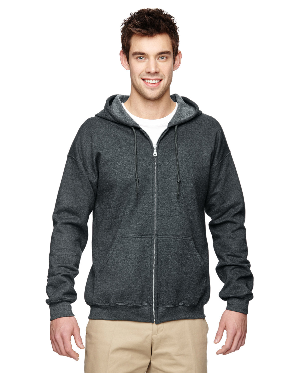 Gildan Full zip Hooded Sweatshirt