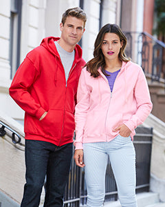 Gildan Full zip Hooded Sweatshirt