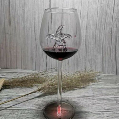 Shark Wine Glass Crystal