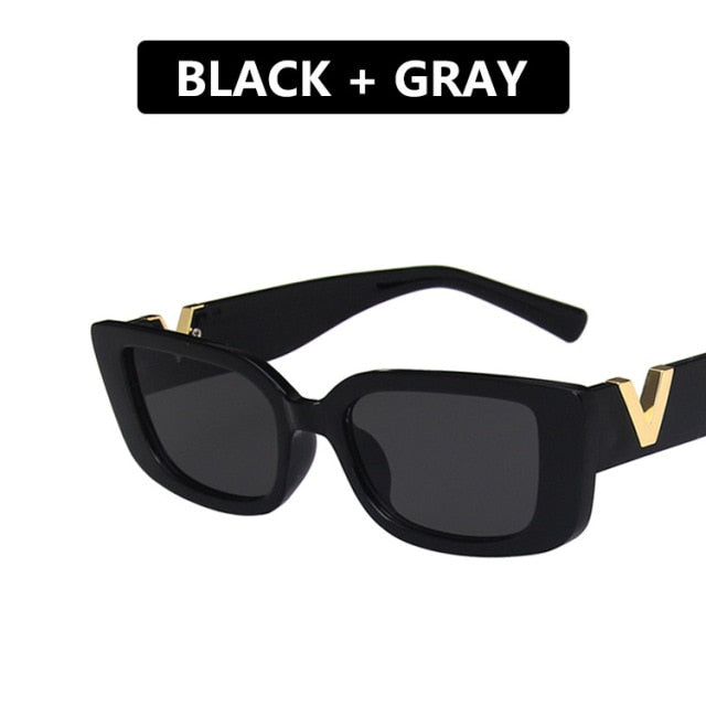 Retro Frame Luxury Sunglasses Women UV400