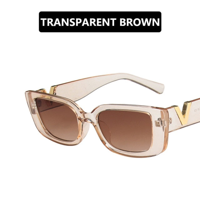 Retro Frame Luxury Sunglasses Women UV400