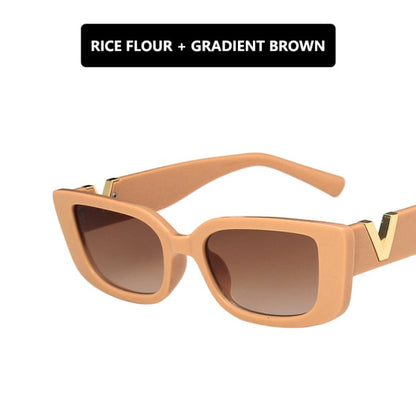 Retro Frame Luxury Sunglasses Women UV400