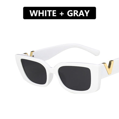 Retro Frame Luxury Sunglasses Women UV400