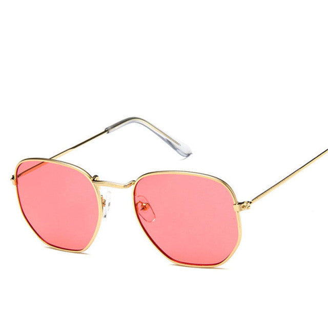 Classic Vintage Metal Frame Sunglasses UV400