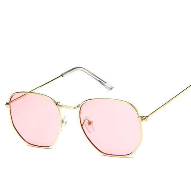 Classic Vintage Metal Frame Sunglasses UV400