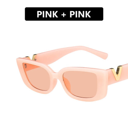 Retro Frame Luxury Sunglasses Women UV400