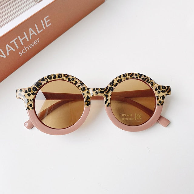 Round Sunglasses for Kids UV400