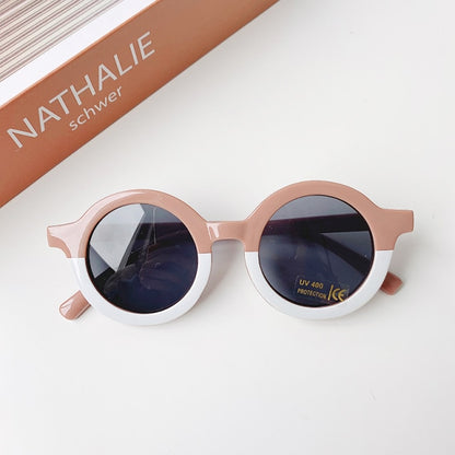 Round Sunglasses for Kids UV400