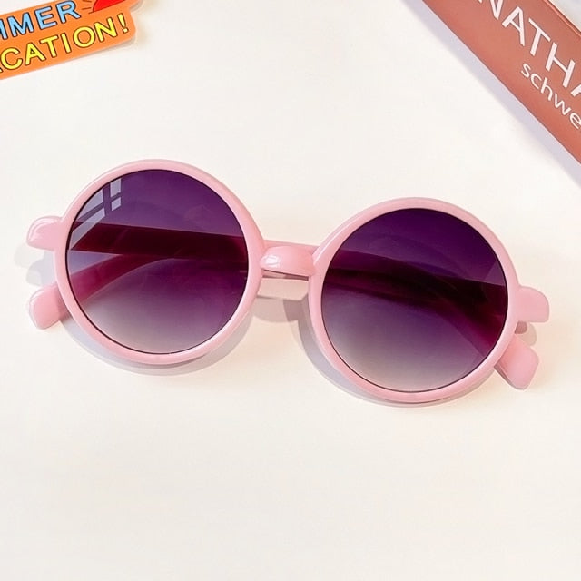 Round Sunglasses for Kids UV400