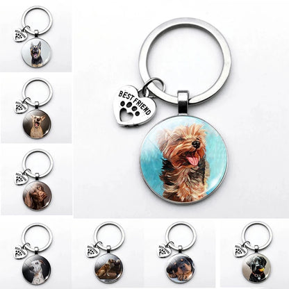 Cute Dog Keychain